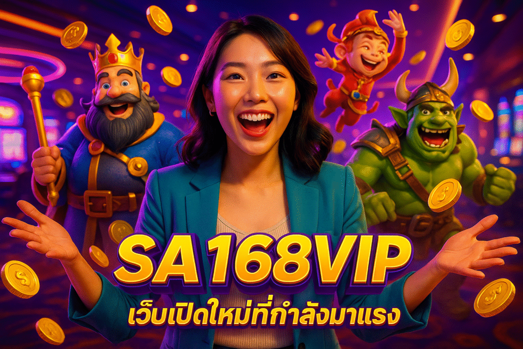 SA168VIP เว็บเปิดใหม่ที่กำลังมาแรง