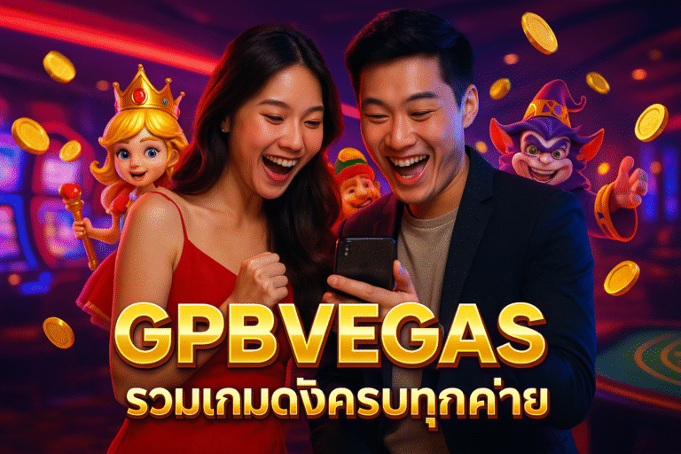 GPBVEGAS รวมเกมดังครบทุกค่าย