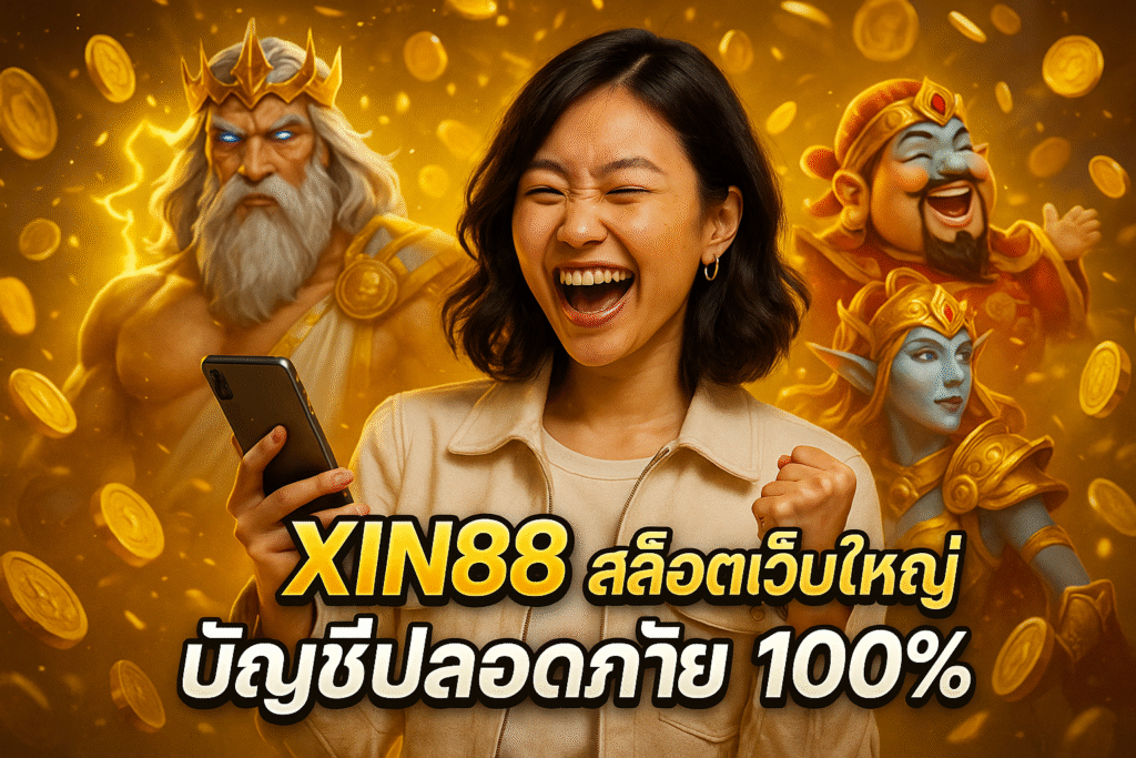 XIN88 สล็อตเว็บใหญ่ บัญชีปลอดภัย 100%