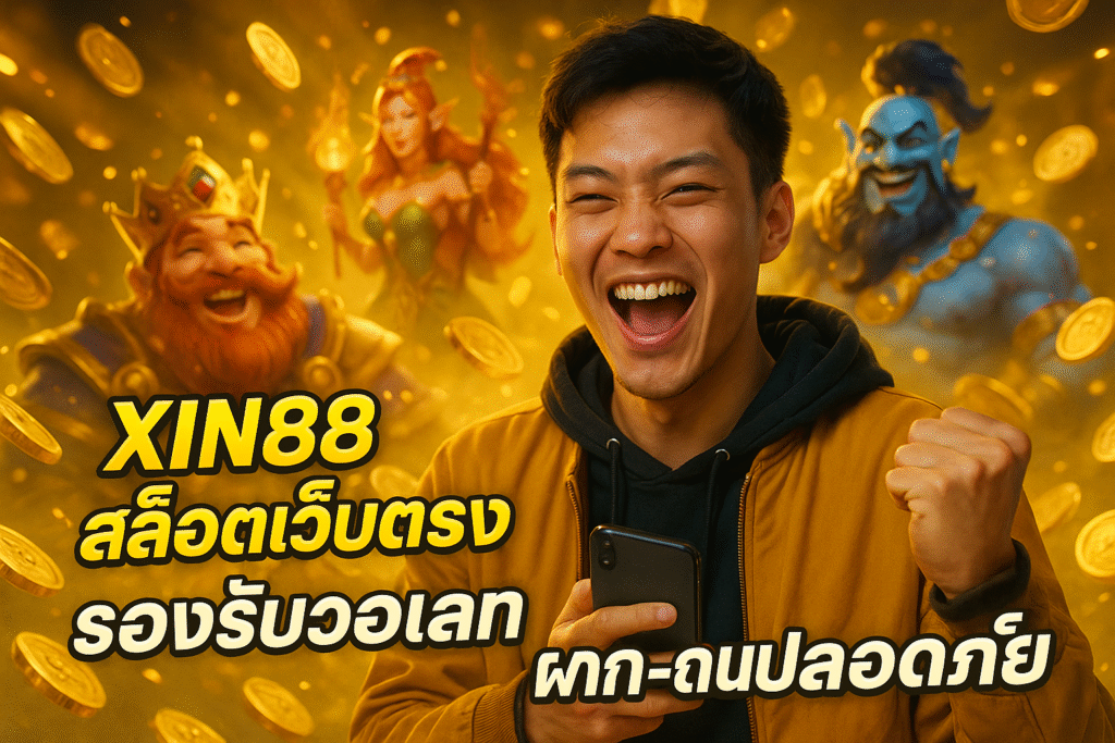 XIN88 สล็อตเว็บตรง รองรับวอเลท ฝาก-ถอนปลอดภัย