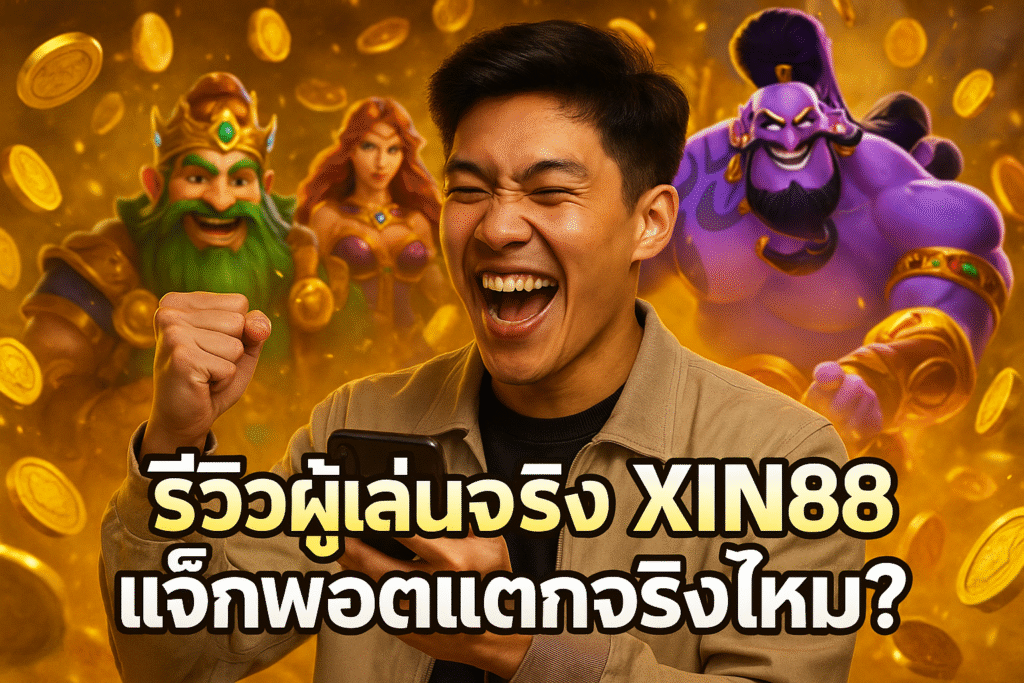 รีวิวผู้เล่นจริง XIN88 แจ็กพอตแตกจริงไหม?
